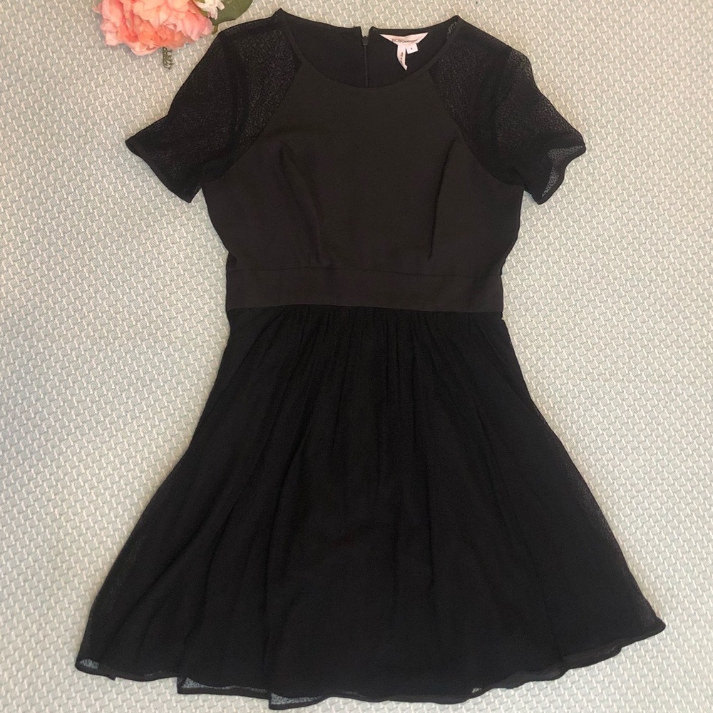 BCBGeneration Black A line dress